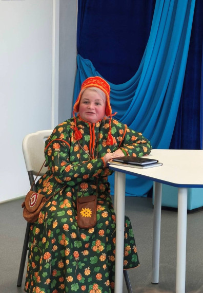 Встреча с саамской поэтессой Богдановой Натальей Алексеевной.
